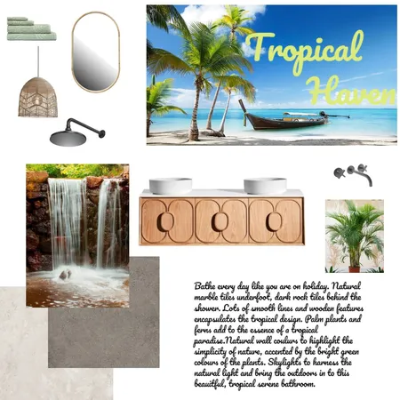 Tropical haven Interior Design Mood Board by mamadeli on Style Sourcebook
