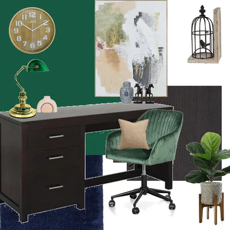 Lux Office/Study space Interior Design Mood Board by Shazze24 on Style Sourcebook