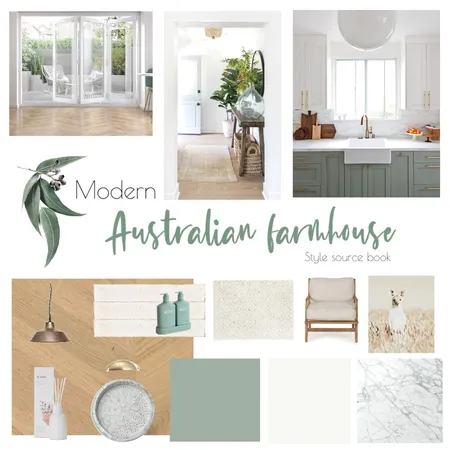 Modern Australian farmhouse 2.0 Interior Design Mood Board by Hannah Beamer on Style Sourcebook