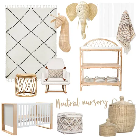 Moroccan Nursery Interior Design Mood Board by abbeylr94@live.com on Style Sourcebook
