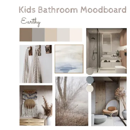House Gasa - Kids Bathroom Interior Design Mood Board by Nuwach Interiors on Style Sourcebook