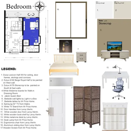 Module 10 Bedroom Interior Design Mood Board by Kathy Crichton on Style Sourcebook