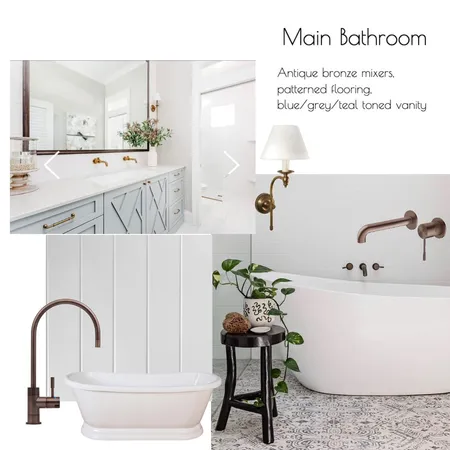 Main Bathroom Interior Design Mood Board by linka33 on Style Sourcebook