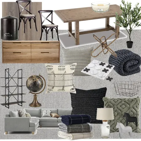 Warm globe comfy Interior Design Mood Board by teesh on Style Sourcebook