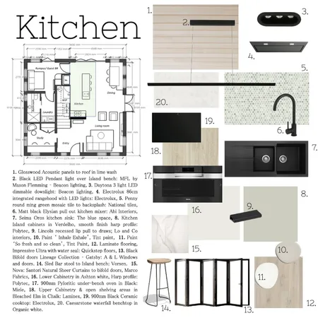 Kitchen Interior Design Mood Board by Botanic Interiors on Style Sourcebook
