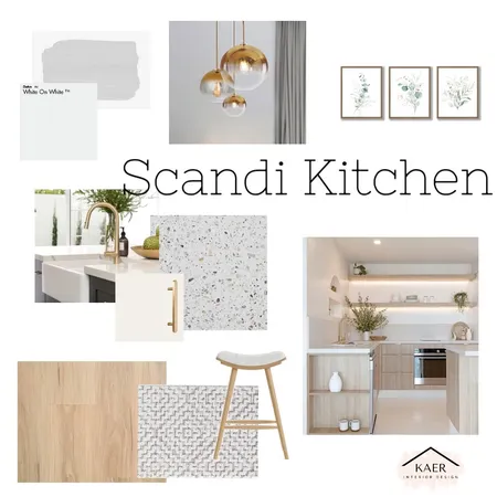 Scandi Kitchen Interior Design Mood Board by kaer Interior Design on Style Sourcebook