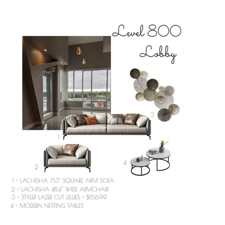 L800 Lobby   Mu6 - 172 Wentworth dr, Halifax Interior Design Mood Board by Andrea Design on Style Sourcebook