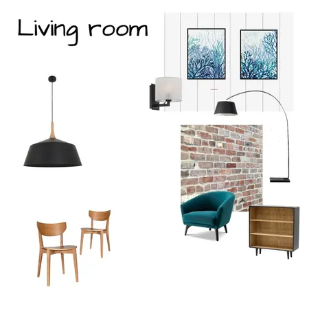 Modern industrial lounge Interior Design Mood Board by Botanic Interiors on Style Sourcebook