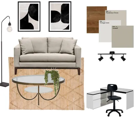 Music studio Interior Design Mood Board by holly.smithh on Style Sourcebook