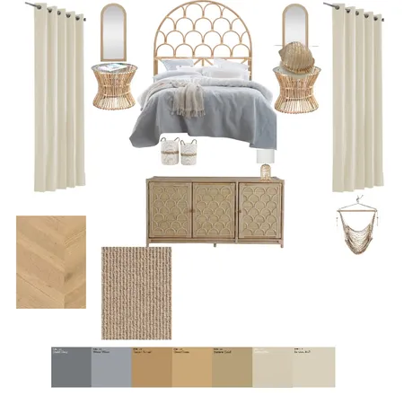 sea shell bedroom mood board finished Interior Design Mood Board by Tyler Kohan on Style Sourcebook