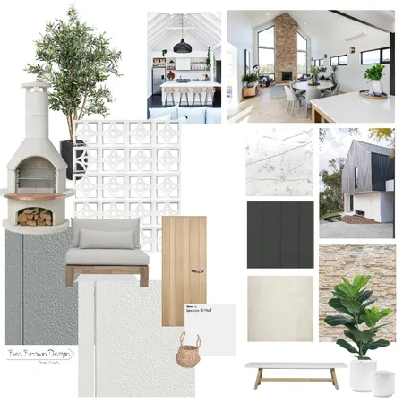 Scandi Barn Interior Design Mood Board by Bec Brown Design on Style Sourcebook