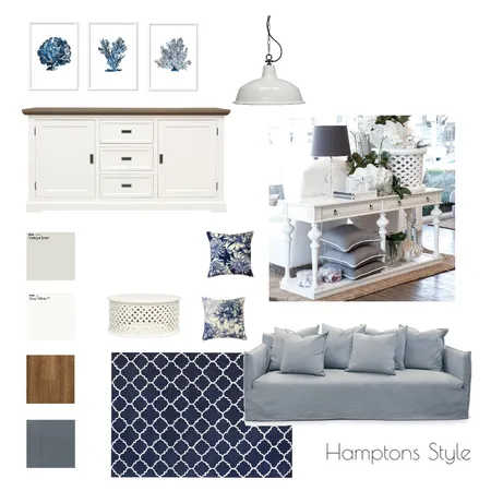 Hamptons Style Mood Board Interior Design Mood Board by Shona's Designs on Style Sourcebook