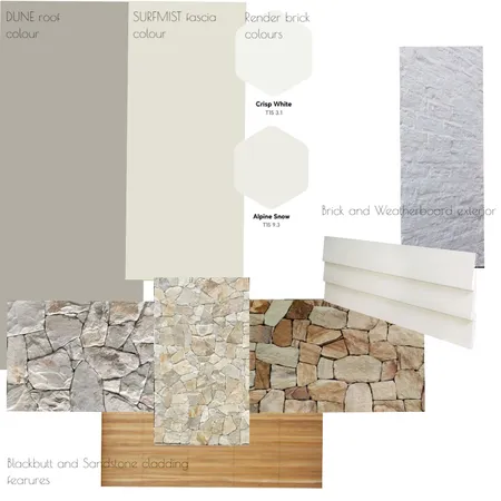 House Exterior Interior Design Mood Board by alanna.mantellato on Style Sourcebook