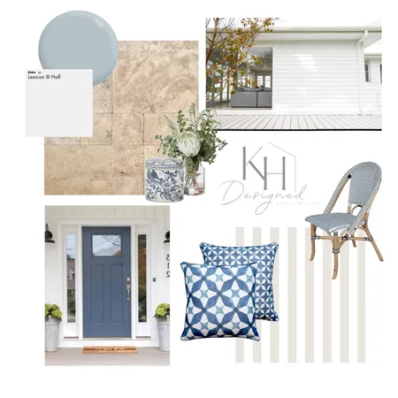 Coastal Hamptons deck reno Interior Design Mood Board by KH Designed on Style Sourcebook