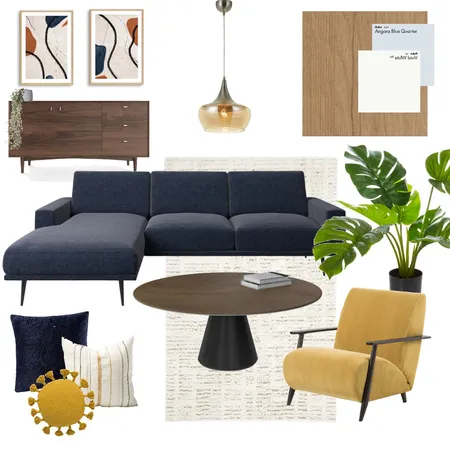 Midcentury Mood Board Interior Design Mood Board by mariamacc on Style Sourcebook
