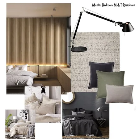 M & T Master Bedroom Interior Design Mood Board by ODR Interiors on Style Sourcebook