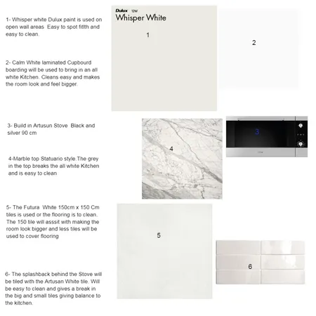 Kitchenoutlay Interior Design Mood Board by de Waal on Style Sourcebook