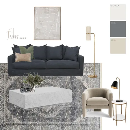Contemporary Living Interior Design Mood Board by Airey Interiors on Style Sourcebook
