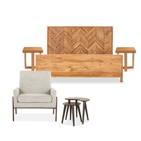 Bedroom Option 1 Interior Design Mood Board by Adelaide Styling on Style Sourcebook