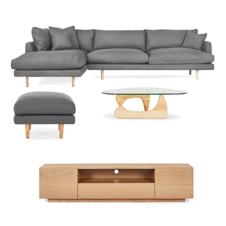 Hampton Gun Metal with Parker Interior Design Mood Board by Adelaide Styling on Style Sourcebook