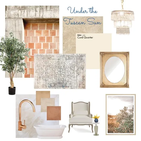 Under the Tuscan Sun Interior Design Mood Board by Juliet Fieldew Interiors on Style Sourcebook