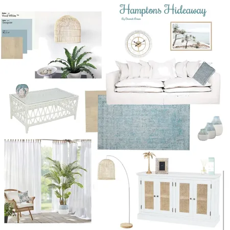 Hamptons Hideaway Interior Design Mood Board by Chavvah on Style Sourcebook