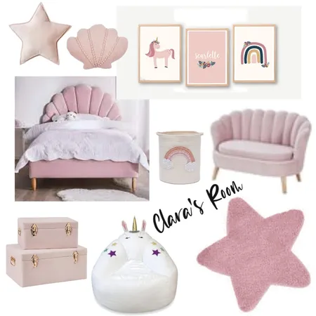 Clara's Room Interior Design Mood Board by BrookeLS on Style Sourcebook
