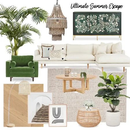 Ultimate Summer Escape at home Interior Design Mood Board by Belinda on Style Sourcebook