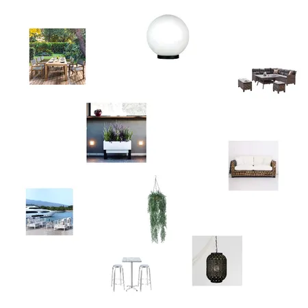 back garden Interior Design Mood Board by AndreaSteel on Style Sourcebook