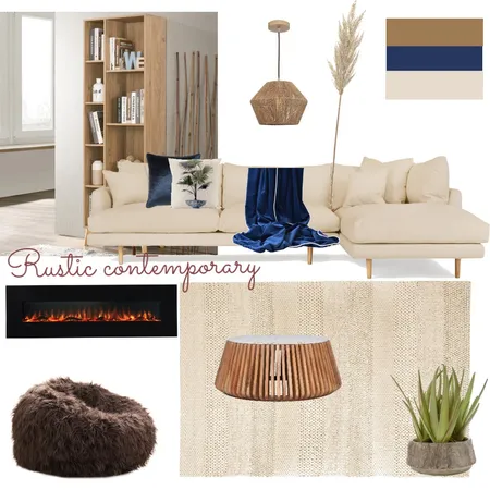Rustic contemporary Interior Design Mood Board by Candicestacey on Style Sourcebook