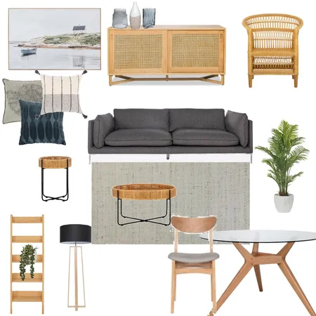 Unit Dining & Living Living Interior Design Mood Board by Di Taylor Interiors on Style Sourcebook