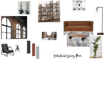 industrial Interior Design Mood Board by Natalja2021 on Style Sourcebook