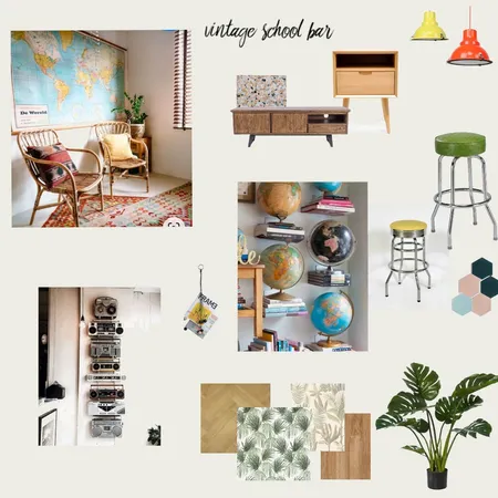 vintage school bar Interior Design Mood Board by erma on Style Sourcebook