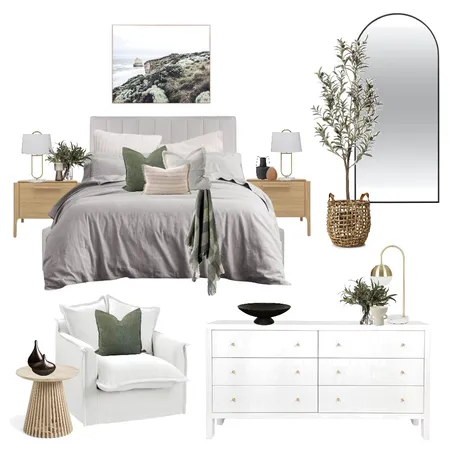 Bedroom Interior Design Mood Board by Sage & Stone Styling on Style Sourcebook