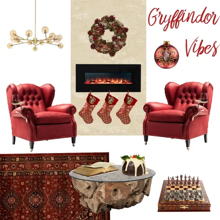 Gryffindor Vibes Interior Design Mood Board by Alessia Malara on Style Sourcebook