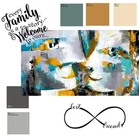 לוח ראשון לסלון Interior Design Mood Board by הילה ימית on Style Sourcebook