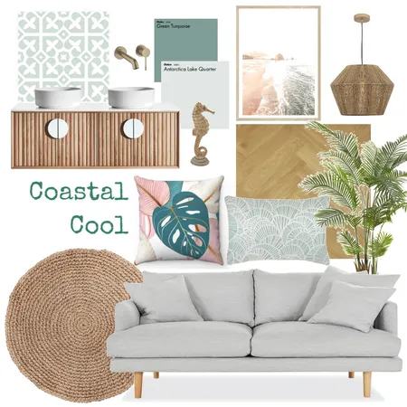 Coastal Cool Interior Design Mood Board by Emily Goldsmith on Style Sourcebook