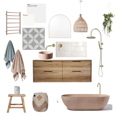 Coastal Bathroom Interior Design Mood Board by Alana Turner on Style Sourcebook