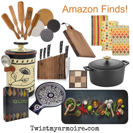 Amazon 12.22 Interior Design Mood Board by Twist My Armoire on Style Sourcebook