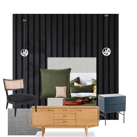 Master Bedroom M&P Interior Design Mood Board by ODR Interiors on Style Sourcebook