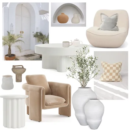 Mediterranean Living Interior Design Mood Board by The InteriorDuo on Style Sourcebook