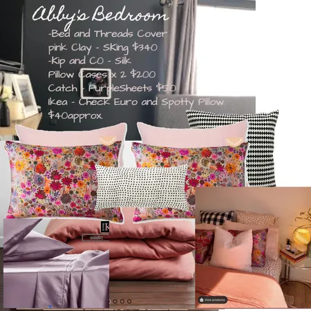 Abby's Bedroom 3 Interior Design Mood Board by monashstdreaming on Style Sourcebook