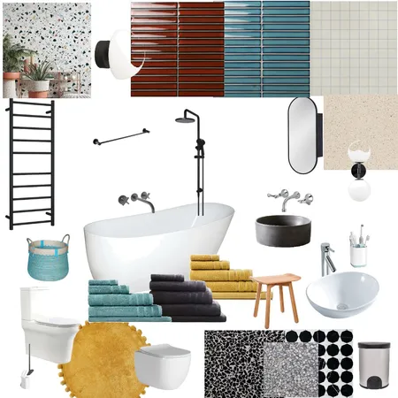 САНУЗЕЛ Interior Design Mood Board by Людмила Cметанина on Style Sourcebook
