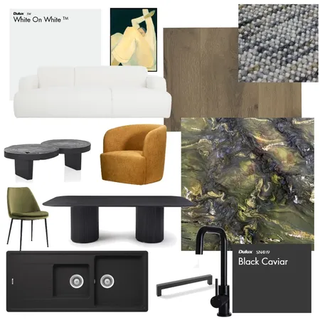 GREEN AND BLACK Interior Design Mood Board by graceinteriors on Style Sourcebook