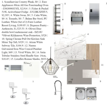 wanda's kitchen 1 Interior Design Mood Board by wbirkett on Style Sourcebook