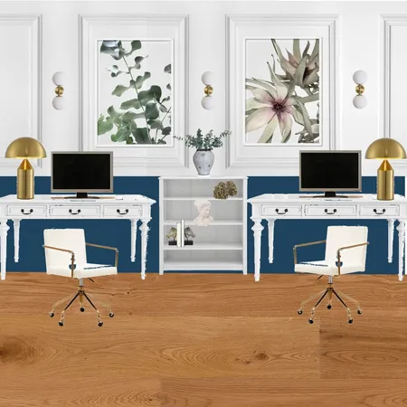 Luxe Dual Office Interior Design Mood Board by The Lotus Creative on Style Sourcebook
