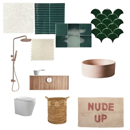 Halle's Bathroom Interior Design Mood Board by indyknopfler on Style Sourcebook