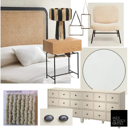 quarto_sampleboard_preto Interior Design Mood Board by ines soares on Style Sourcebook