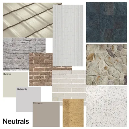 Neutrals Colour Palette Interior Design Mood Board by Brickworks on Style Sourcebook