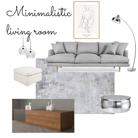 minimalistic living room Interior Design Mood Board by NkuleGasa on Style Sourcebook